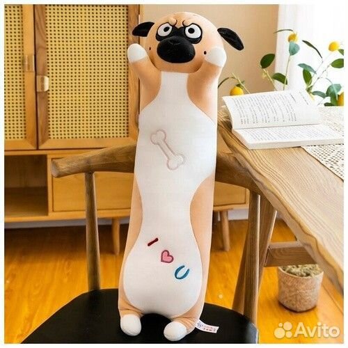 Мягкая игрушка Собака-Батон 90 см