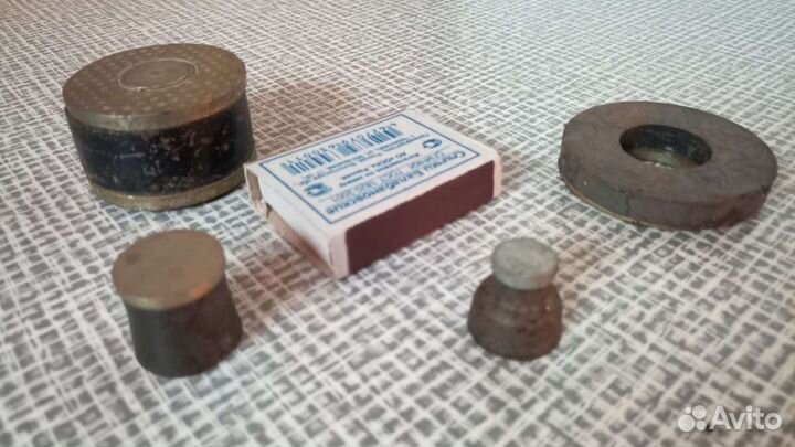 Магниты-постоянные- из СССР, фабр-ные, из магн.руд
