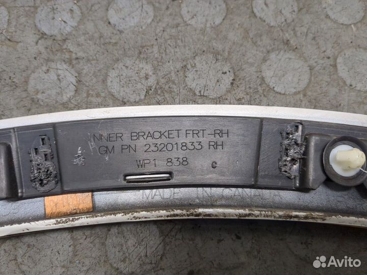 Молдинг крыла Cadillac XT5, 2019