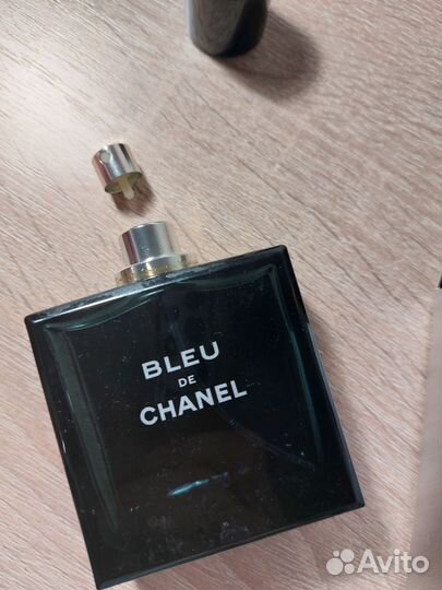 Пустой флакон и коробка Bleu de Chanel 50ml