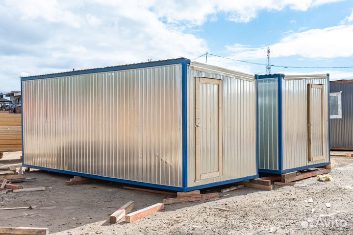 Бытовка металлическая под ключ