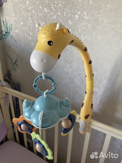 Мобиль на кроватку с проектором zeimas