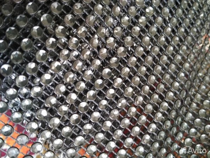 Лента с имитацией страз для рукоделия