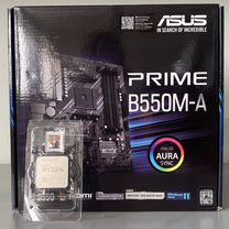 Комплект Ryzen 5 5600+ asus prime B550M-A