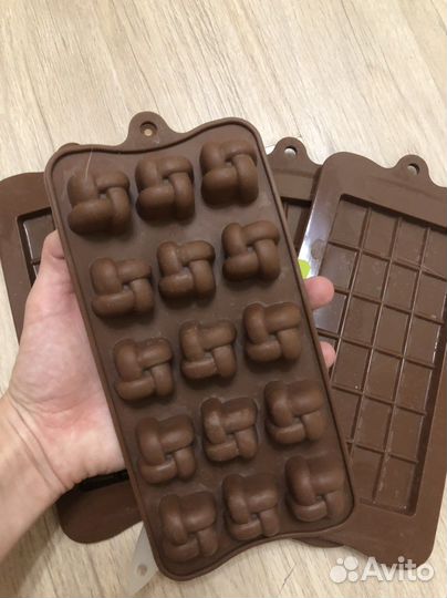 Набор для шоколада, формочки