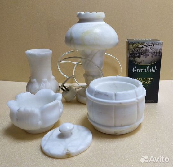 Светильник - ночник. (мыльный камень)