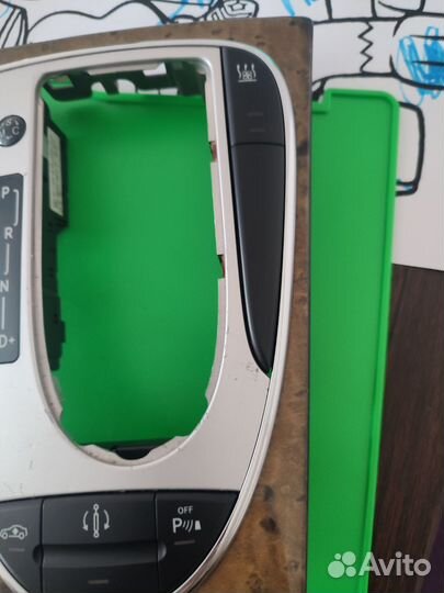 Накладка АКПП w211 webasto