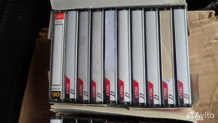 Запечатанные кассеты TDK и другие