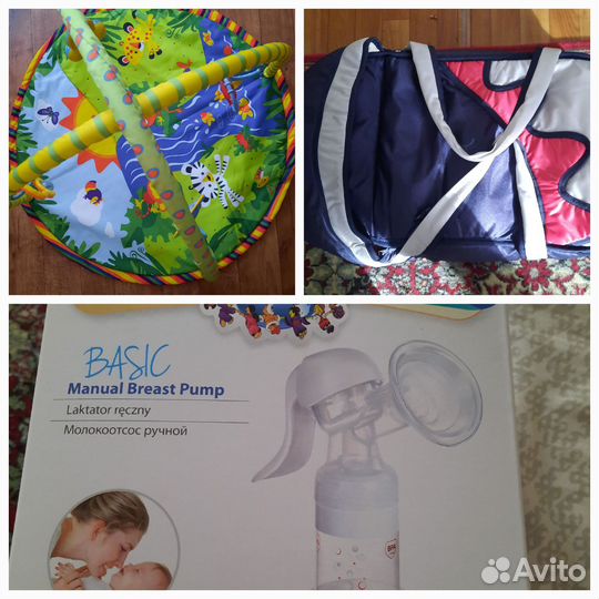 Отличная переноска и развивающий коврик