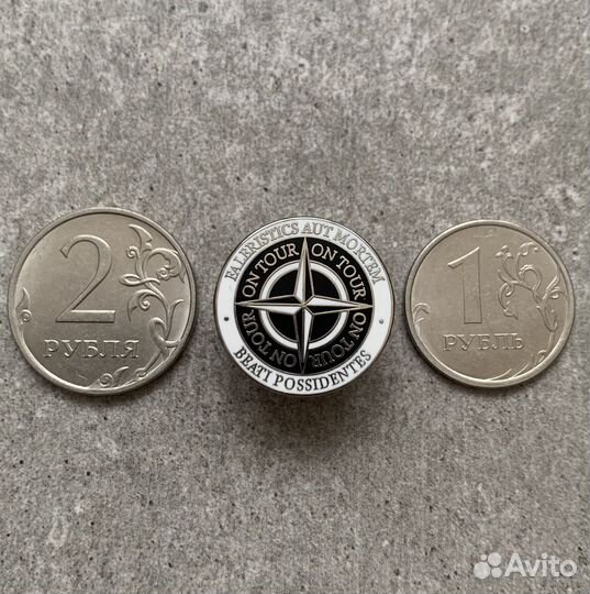 Значок Faleristics Aut Mortem -Stone Island