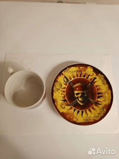 Подарочная чайная пара Pirates Caribbean новая