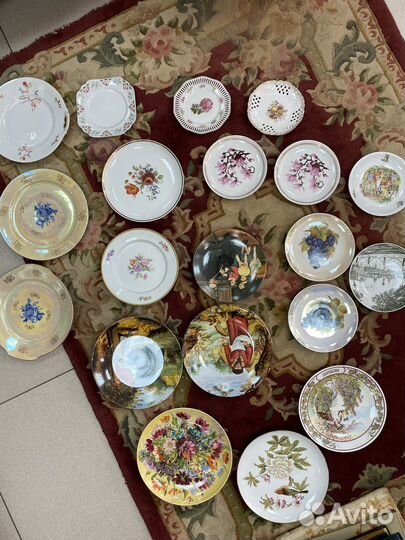 Декоративные тарелки винтаж