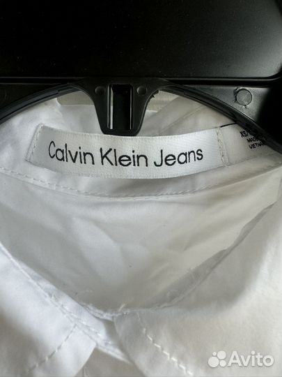 Calvin Klein новая белая рубашка оригинал