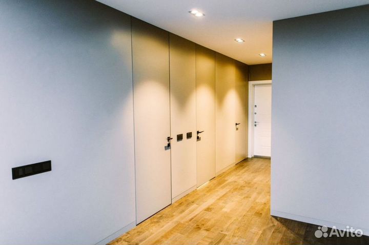 Межкомнатные скрытые двери под отделку