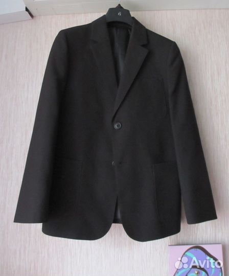 Брюки, пиджак, лонгслив 146 - 152 галстук