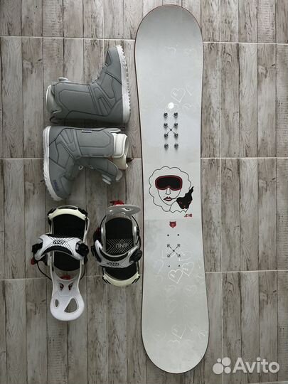 Сноуборд комплект женский