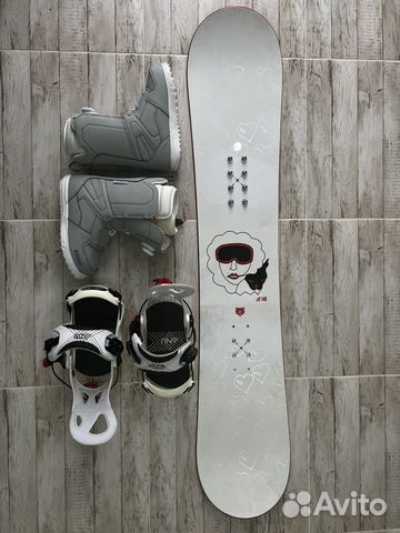 Сноуборд комплект женский