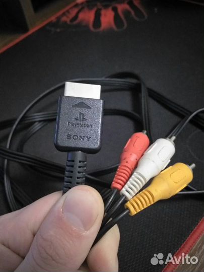 Кабель переходник Play Station AV 3 RCA