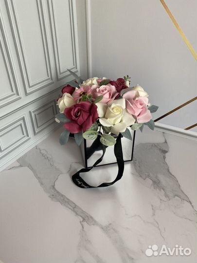 Мыльные цветы