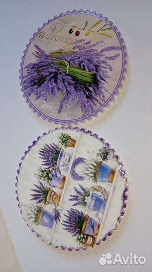 Подставка под горячее керамика /пробка новая