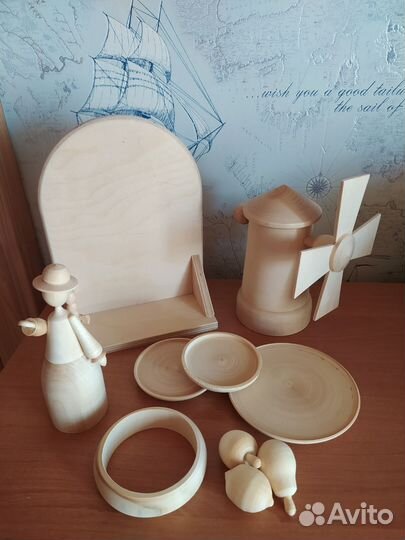 Деревянные заготовки для творчества