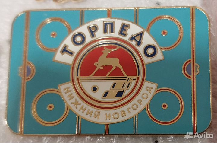 Значки хк Торпедо