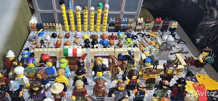 Lego оригинал, минифигурки Кастом и аксессуары бу