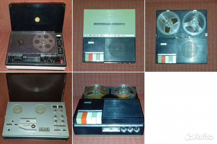 Магнитофоны, магнитолы, муз.центр, радиоприемники