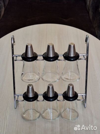 Набор для специй (на рейлинг)