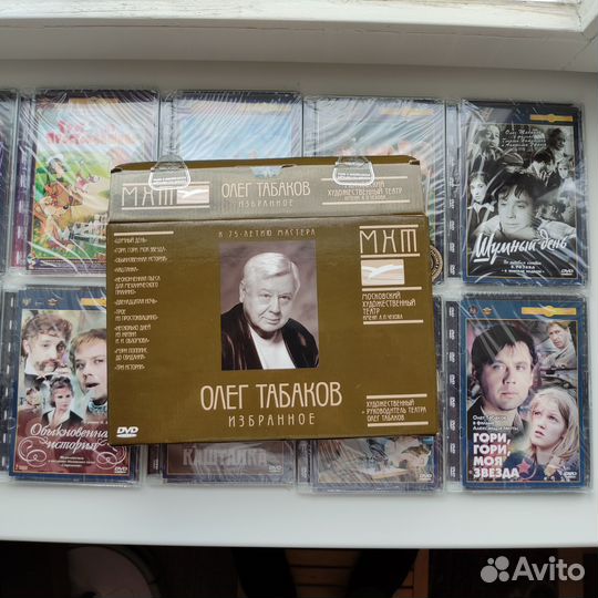 Олег Табаков Избранное, мхт имени А.П.Чехова 10DVD