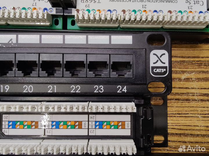 Пачпанель cat 5e 19