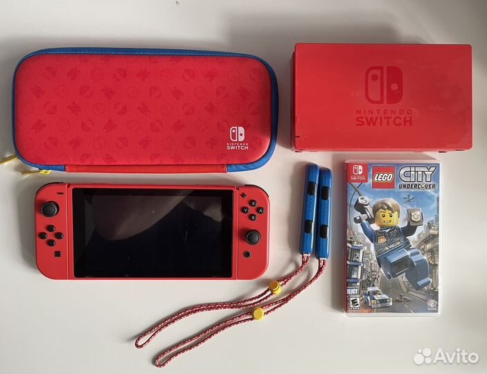 Игровая приставка nintendo switch Mario Edition