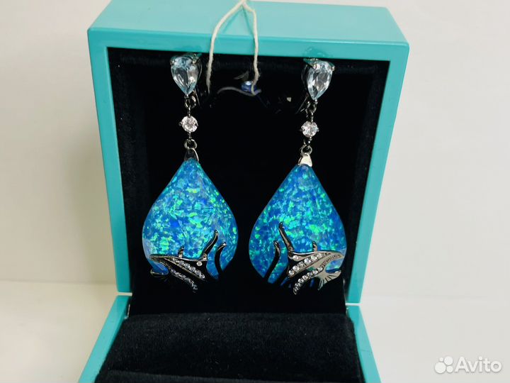 Серебряные серьги