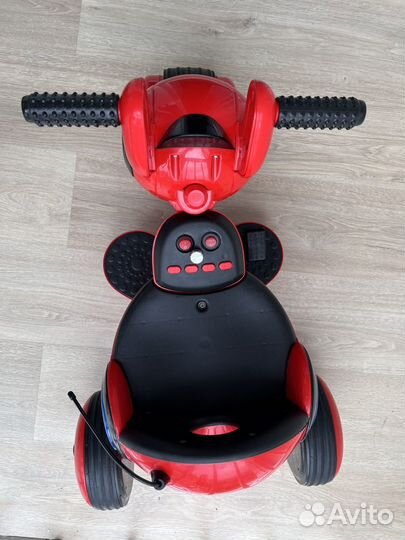 Детский электромобиль трёхколесный велосипед