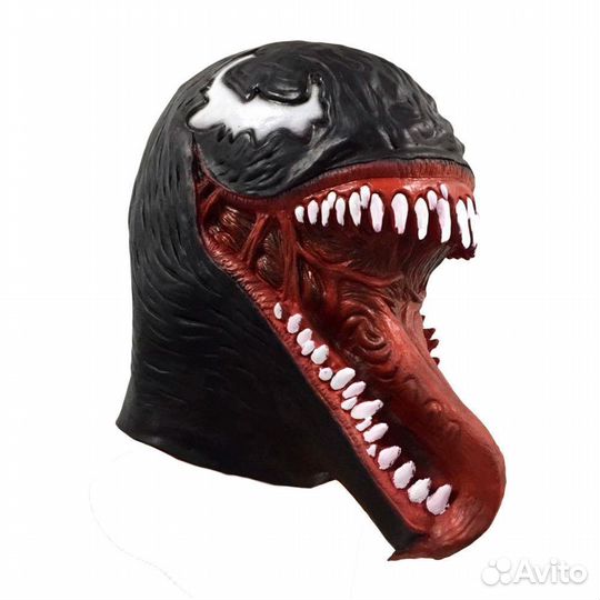 Веном с открытой пастью карнавальная латекс
