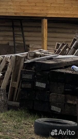 Продам шпалы б/у