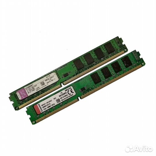 4Gb PC3-10600(1333) DDR3 Kingston KVR1333D3N9/2G 9