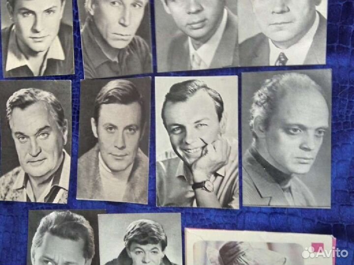 Комплект открыток с артистами,изд.СССР