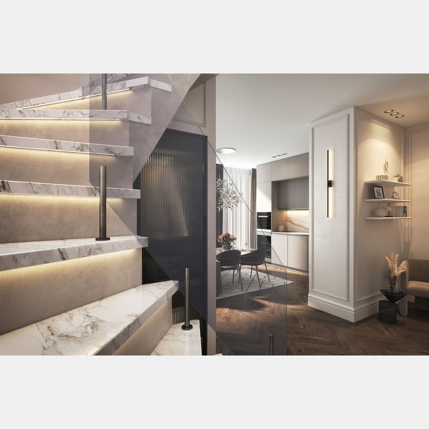 2-к. квартира, 66,8 м², 4/19 эт.