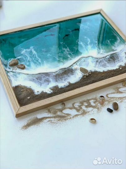 Набор для создания картины из эпоксидной смолы