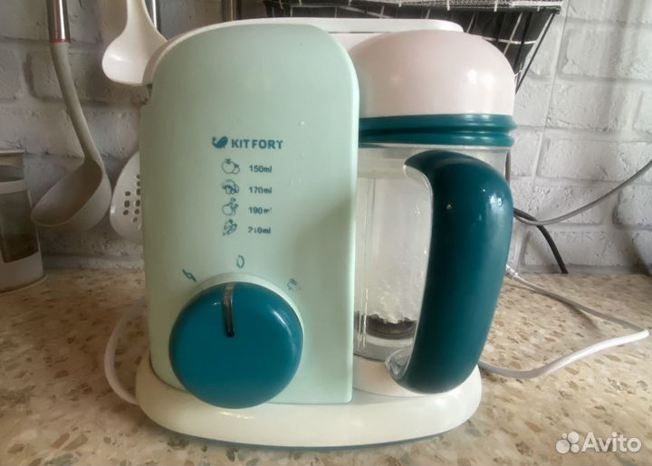 Блендер пароварка kitfort