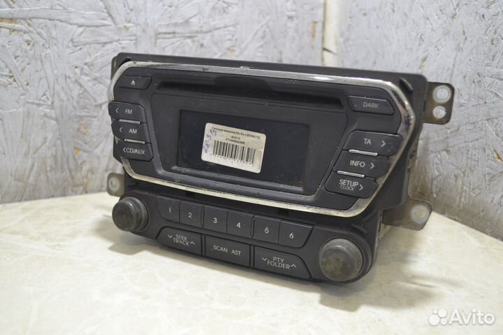 Штатная магнитола Kia Rio 3