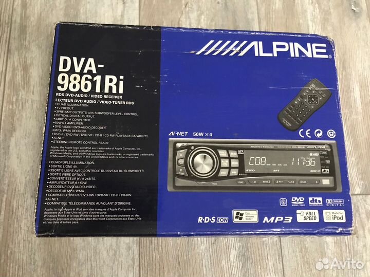 Магнитола alpine