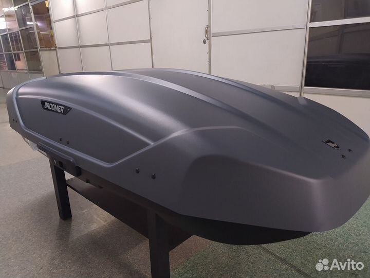 Бокс автомобильный Broomer Venture L серый