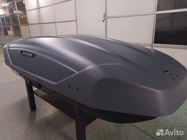 Бокс автомобильный Broomer Venture L серый