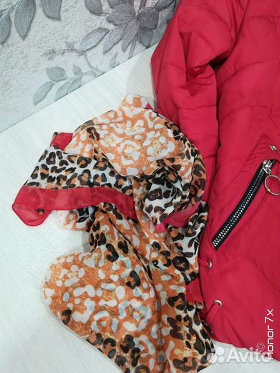 Шарф на весну шифон