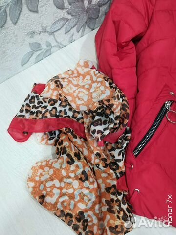 Шарф на весну шифон