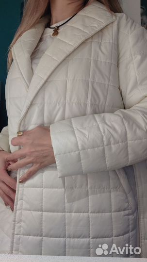 Пальто стёганое женское
