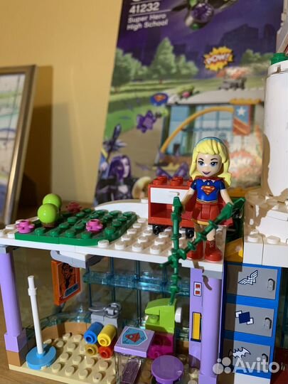 Lego лего super hero girls 41232 школа супергероев