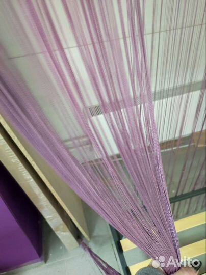 Шторы нитяные кисея